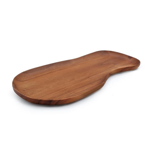 Teak-Wood-Irregular-Plate-45